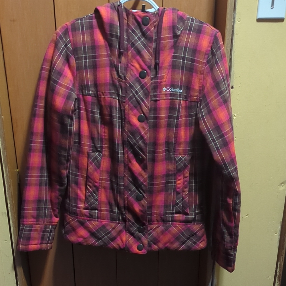 Columbia Omni Heat Plaid Jacket